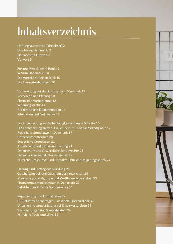 1 Table Of Contents