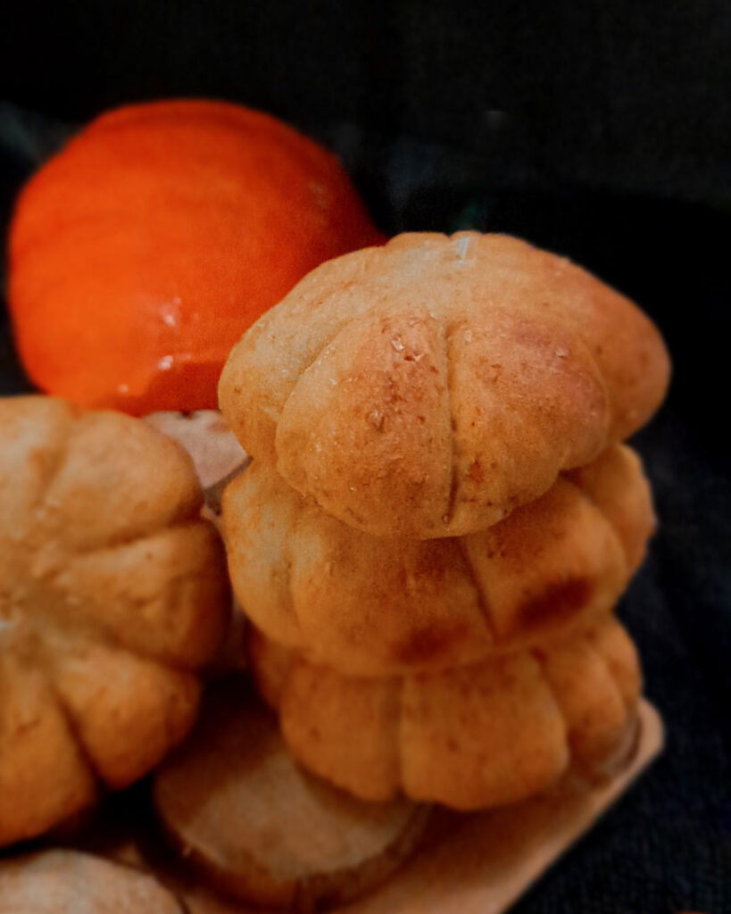 kürbisbrötchen