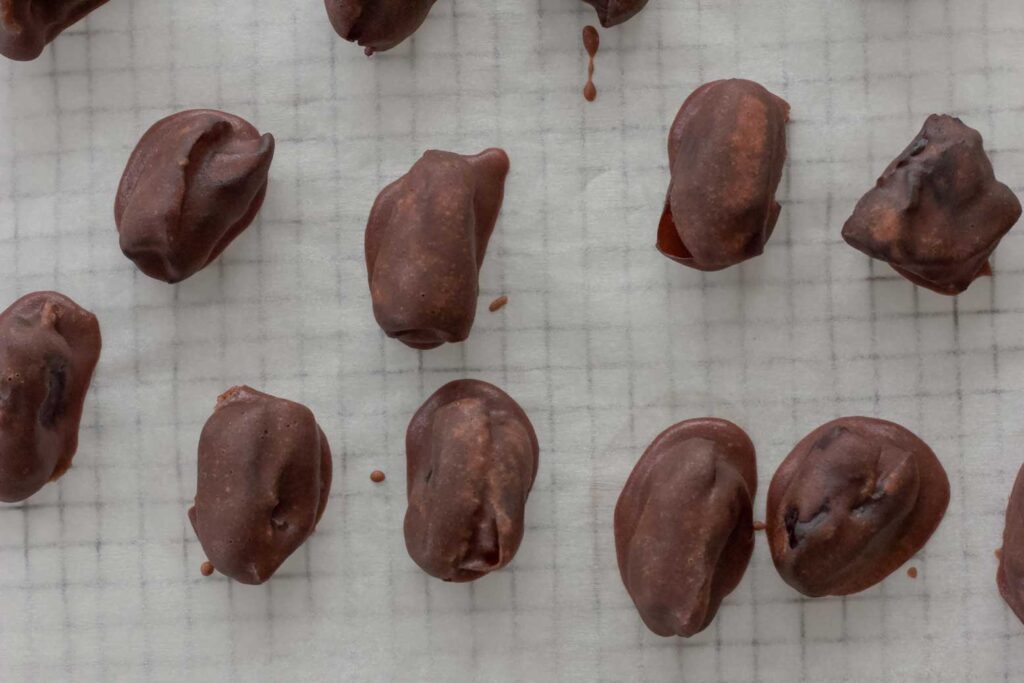 Schoko Datteln mit reinem Schokoladenüberzug