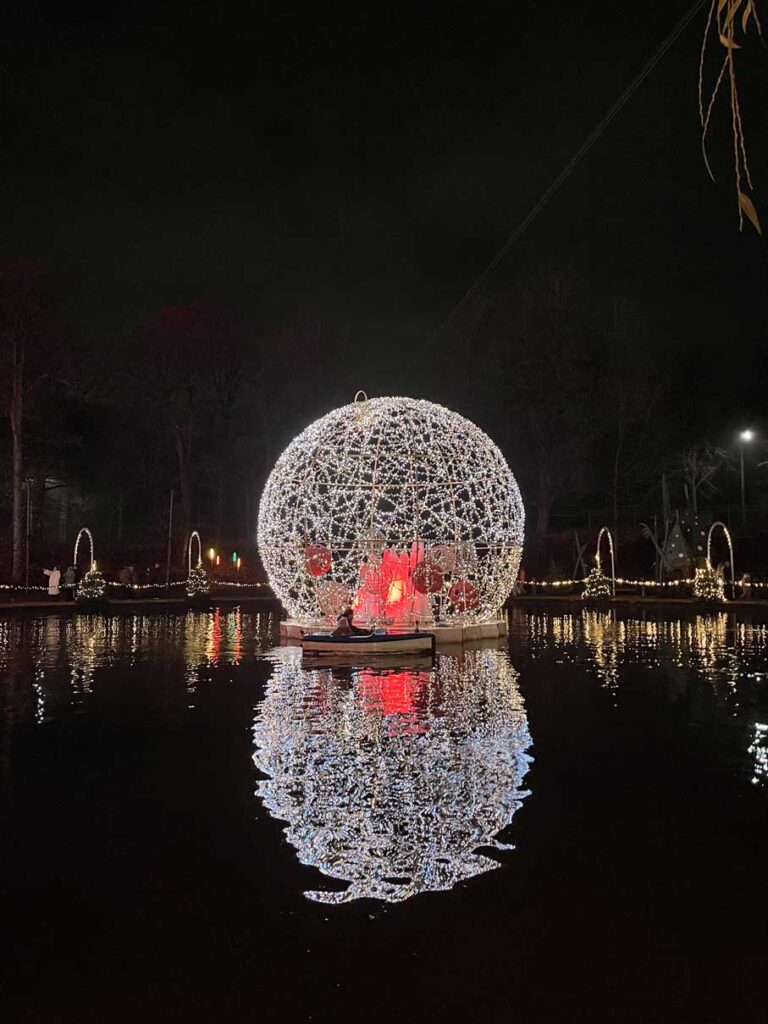 Tivoli friheden an Weihnachten